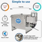 Mantequillera Industrial Eléctrica Milky FJ 32 (230V) - Imagen 2