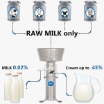 Descremadora de Leche Eléctrica Milky FJ 600 EAR "LONGLIFE" (230V) - Imagen 8