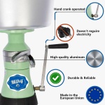 Descremadora de Leche Manual Milky FJ 85 HAP - Imagen 4
