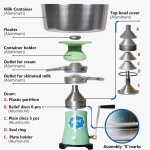 Descremadora de Leche Manual Milky FJ 85 HAP - Imagen 3