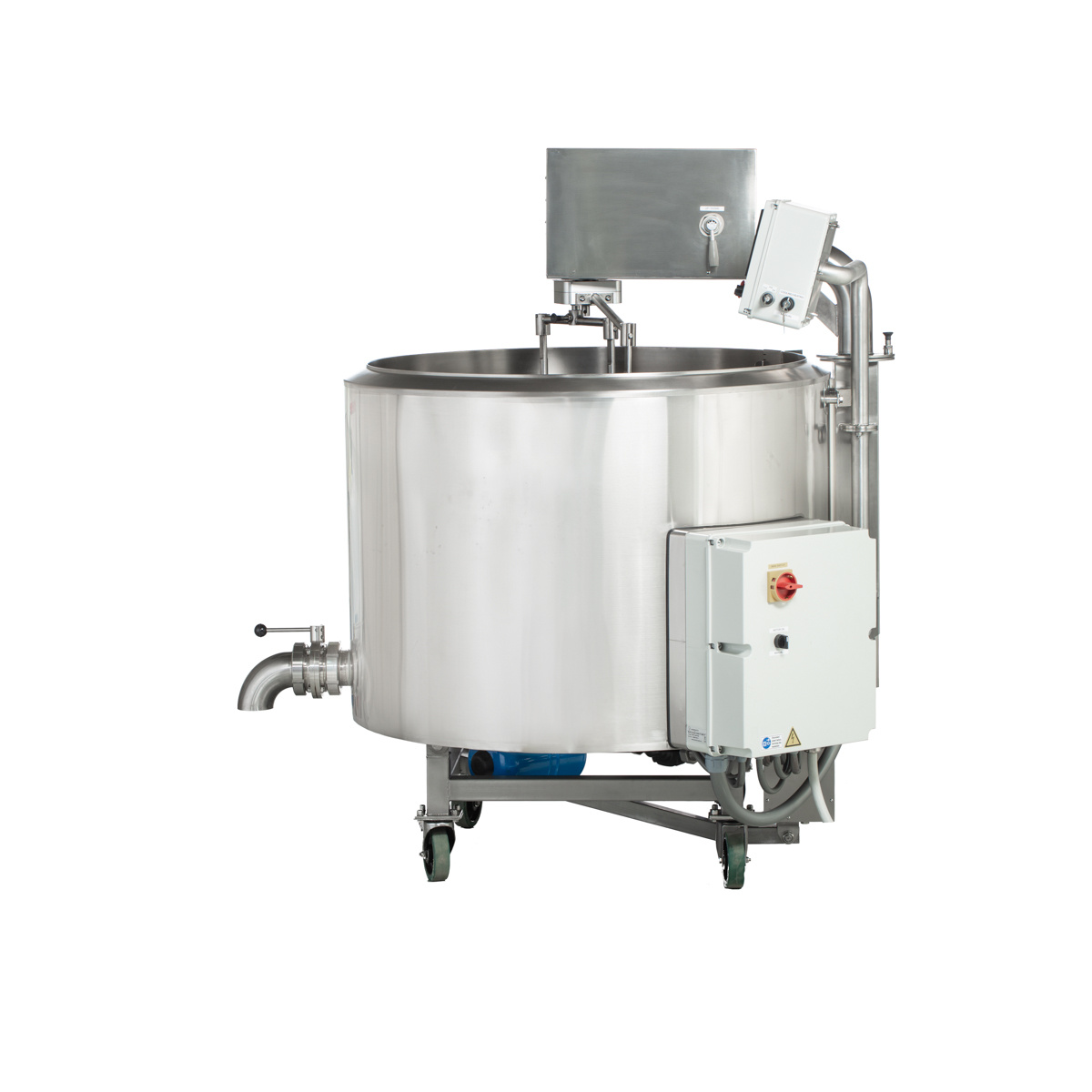 Pasteurizador de Leche, Caldera de Queso y Yogur Milky FJ 500 CT (tipo cerrado, 400V) - Imagen 2
