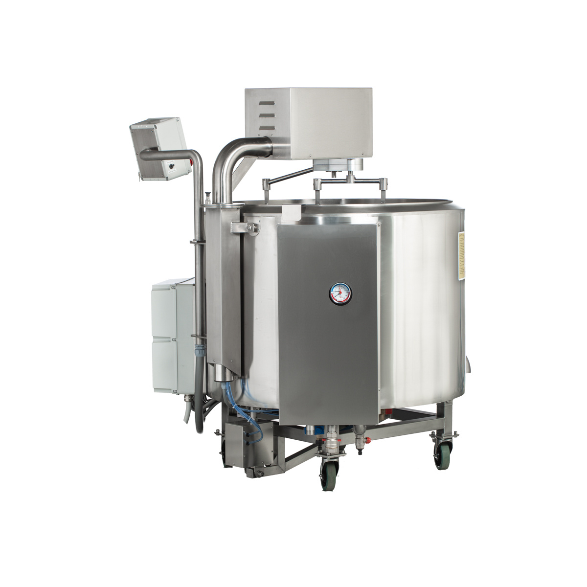 Pasteurizador de Leche, Caldera de Queso y Yogur Milky FJ 500 CT (tipo cerrado, 400V) - Imagen 4