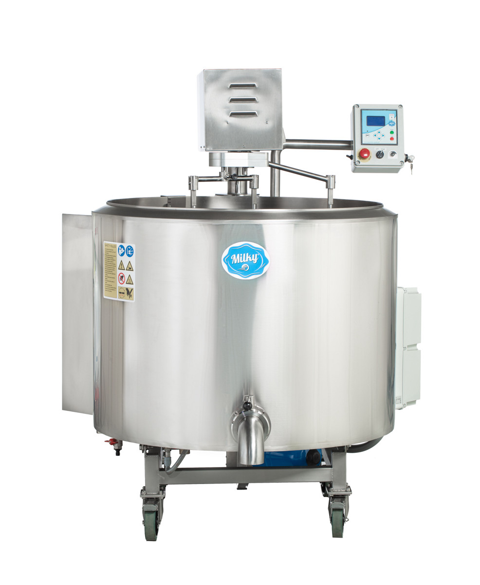 13298-4-FRONT MAIN 1 Pasteurizador de Leche, Caldera de Queso y Yogur Milky FJ 500 CT (tipo cerrado, 400V) - Imagen 1