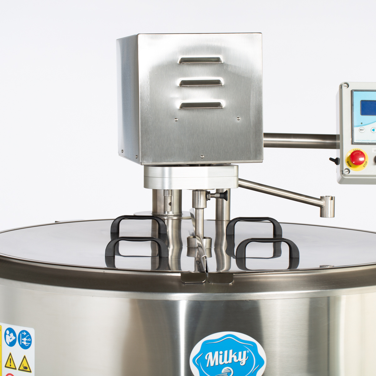 Pasteurizador de Leche, Caldera de Queso y Yogur Milky FJ 500 CT (tipo cerrado, 400V) - Imagen 22