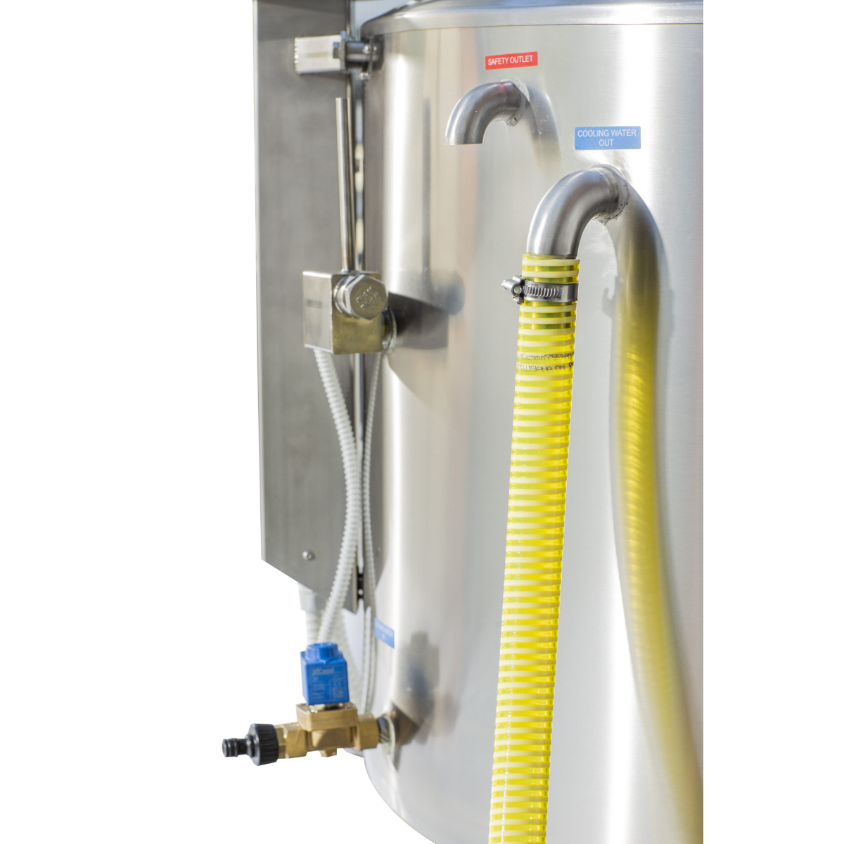 Pasteurizador de Leche, Caldereta para Queso y Yogur Milky FJ 300 CT (tipo cerrado, 400 V) - Imagen 7