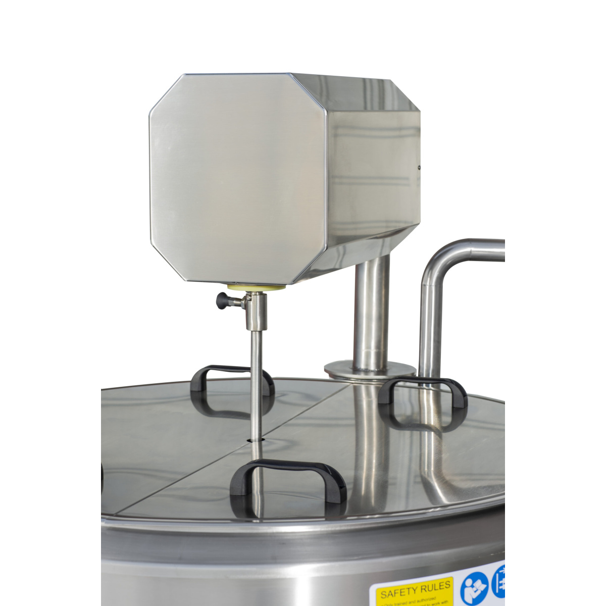 Pasteurizador de Leche, Caldereta para Queso y Yogur Milky FJ 300 CT (tipo cerrado, 400 V) - Imagen 3