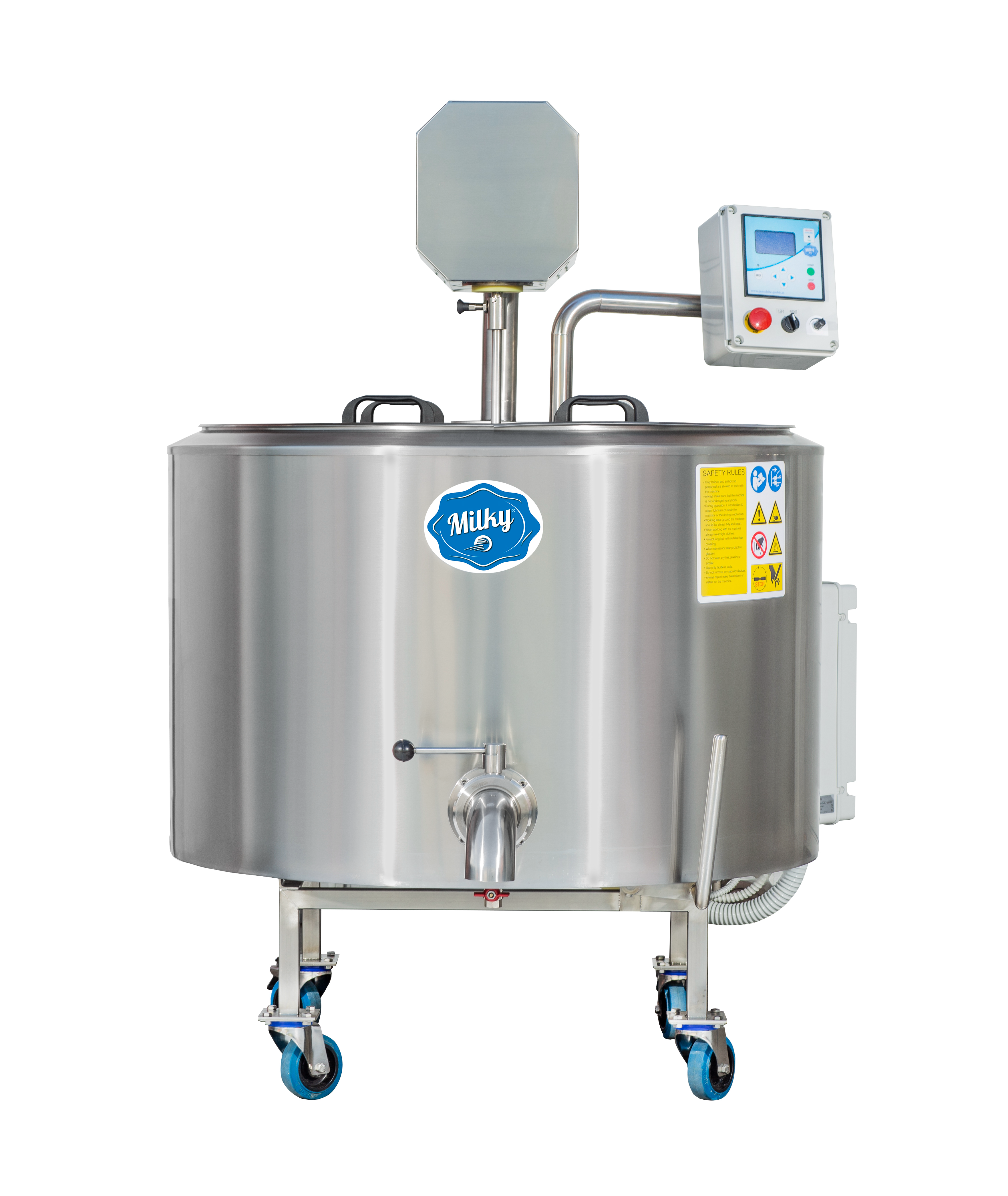 13299_frontal MAIN 1 Pasteurizador de Leche, Caldereta para Queso y Yogur Milky FJ 300 CT (tipo cerrado, 400 V) - Imagen 1