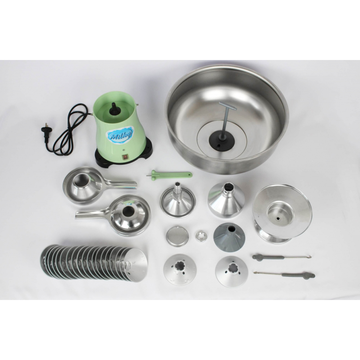 Descremadora de Leche Eléctrica Milky FJ 130 ERR (115V) - Imagen 6