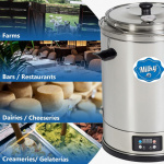 Pequeño Pasteurizador de Leche y Máquina de Yogur Milky FJ 15 (115V) - Imagen 15